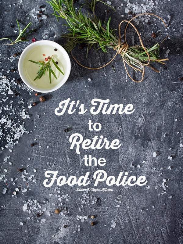 It's Time to Retire the Food Police salt, oil and text