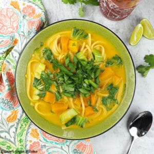 Coconut Curry Noodles and Butternut Squash from One-Dish Vegan square
