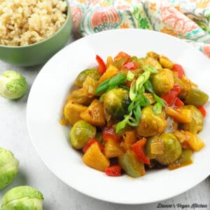 Sweet and Sour Brussels Sprouts square