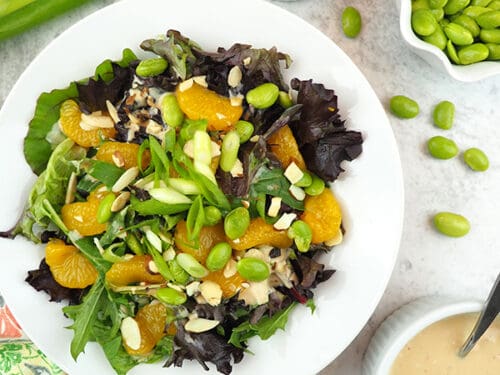 best dressing for mandarin orange salad with Pomegranates and Candied Pecans Mandarin Orange Almond Salad