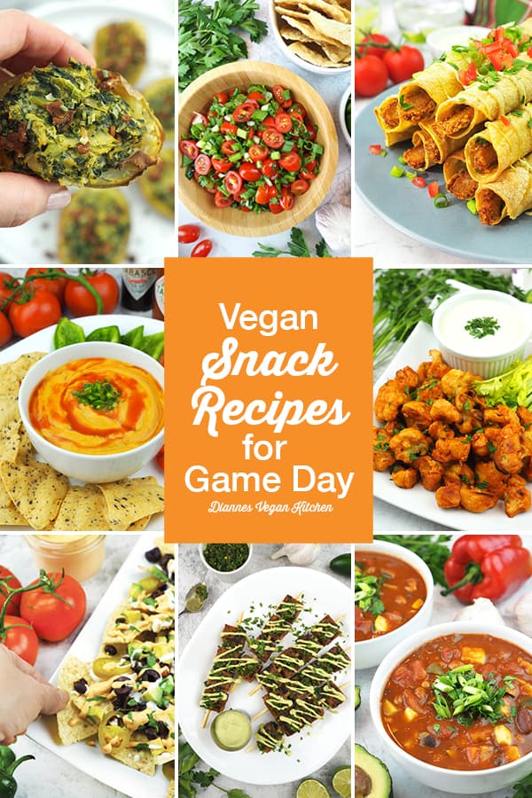 Vegan Snack Recipes for Game Day