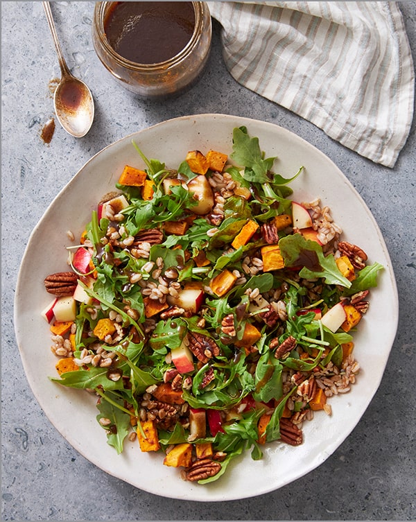 Arugula and Farro Salad from The Big Book of Vegan Cooking