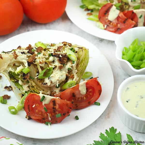 Vegan Grilled Wedge Salad