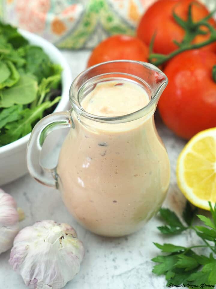 Vegan Thousand Island Dressing (nutfree) Dianne's Vegan Kitchen