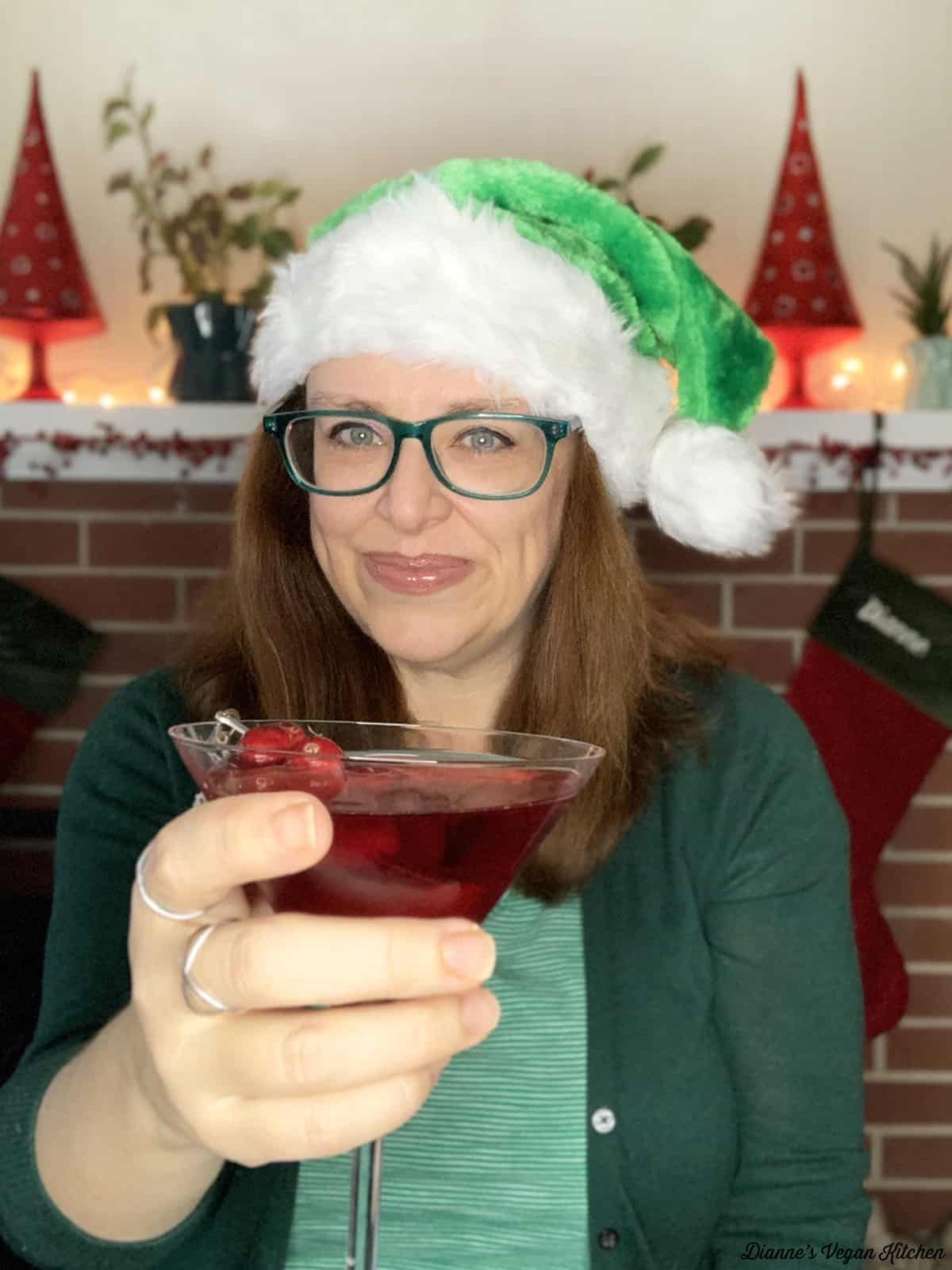 me with a cocktail