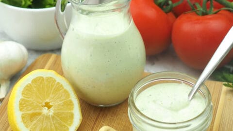 Creamy Vegan Lemon Herb Dressing Creamy Vegan Lemon Herb Dressing